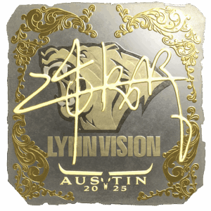 Sticker | z4KR (Gold) | Austin 2025