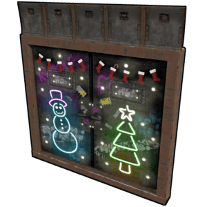 Christmas Bunker Double Door