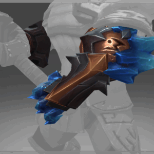 Inscribed Arms of the Guardian of the Sapphire Flame