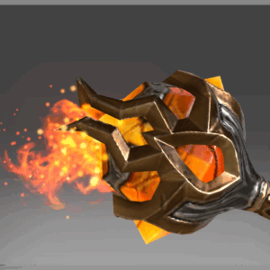 Inscribed Burning scepter of the Antipodeans