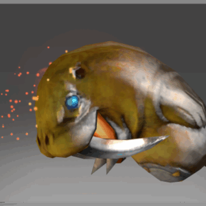 Inscribed Golden Walrus Whacker