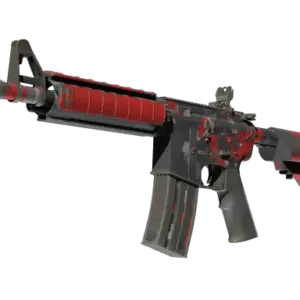 M4A4 | Red DDPAT (Well-Worn)