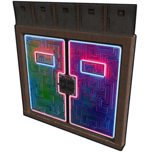 Neon Bismuth Armored Double Door