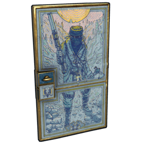 Porcelain Sheet Metal Door