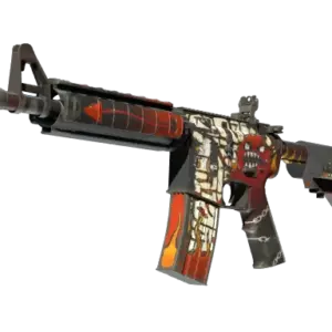 StatTrak™ M4A4 | Hellfire (Field-Tested)