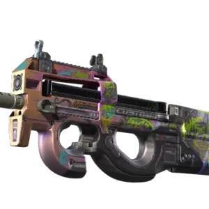 StatTrak™ P90 | Neoqueen (Minimal Wear)