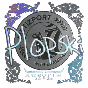 Sticker | Plopski (Holo) | Austin 2025