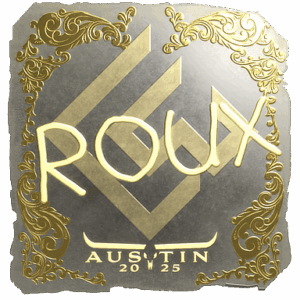 Sticker | ROUX (Gold) | Austin 2025