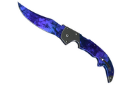 ★ StatTrak™ Falchion Knife | Doppler (Minimal Wear)
