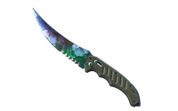 ★ StatTrak™ Flip Knife | Gamma Doppler (Minimal Wear)