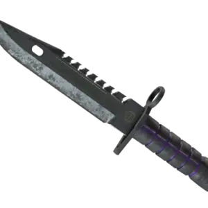 ★ StatTrak™ M9 Bayonet | Ultraviolet (Battle-Scarred)