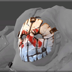 Autographed Mask of the Mad Harvester