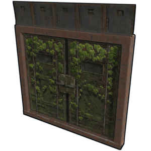 Cobalt Jungle Container Doors