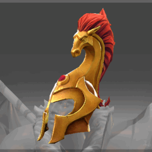 Corrupted Equine Battlehelm