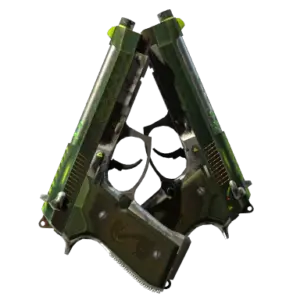 Dual Berettas | Cobra Strike (Battle-Scarred)