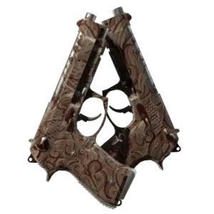 Dual Berettas | Pyre (Well-Worn)