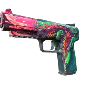 Five-SeveN | Hyper Beast (Well-Worn)