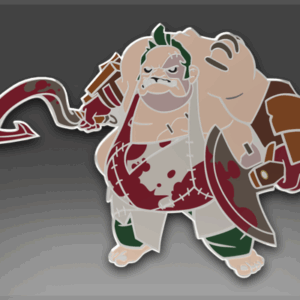 Genuine Classic Pin: Pudge