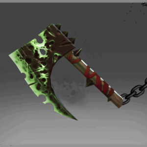Genuine Plague Hatchet of the Nurgle Champion