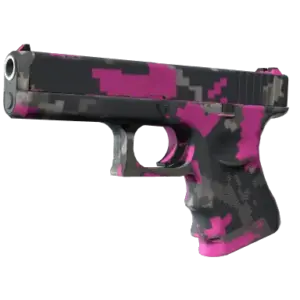 Glock-18 | Pink DDPAT (Well-Worn)