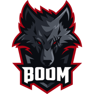 Gold BOOM Esports Team Sticker - TI 2022