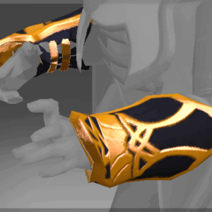 Inscribed Bracers of Sinister Lightning