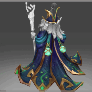 Inscribed Cape of the Gifted Jester