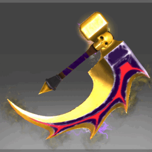 Inscribed Golden Basher of Mage Skulls