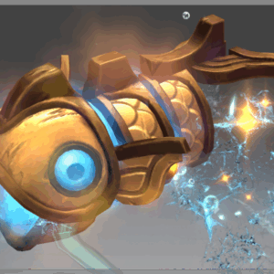 Inscribed Golden Piscean Pulverizer