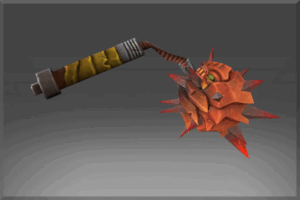 Inscribed Heavy Barbed Morning Star