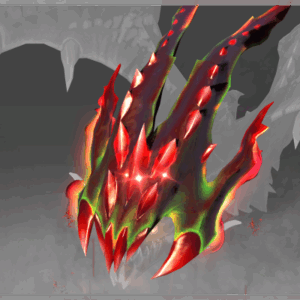 Inscribed Malefic Drake's Hood of the Crimson Witness