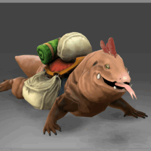 Inscribed Tickled Tegu