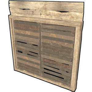 Legacy Wooden Double Door