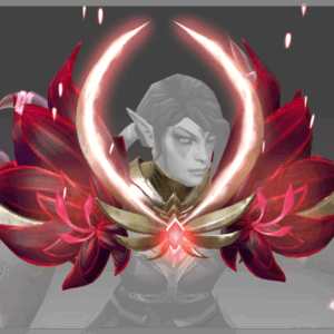 Mantle of the Whispered Bond of the Crimson Witness