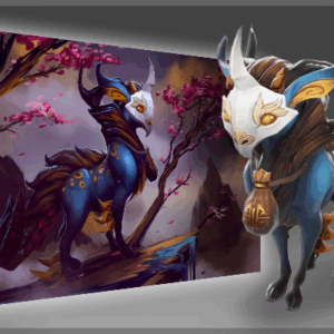 Masked Fey Courier and Screen Bundle