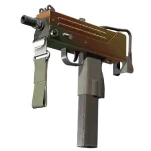 Souvenir MAC-10 | Amber Fade (Minimal Wear)
