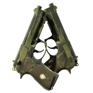 StatTrak™ Dual Berettas | Retribution (Minimal Wear)