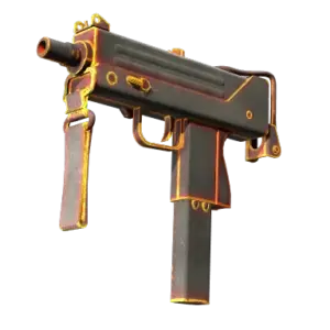 StatTrak™ MAC-10 | Heat (Battle-Scarred)