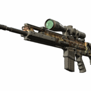 StatTrak™ SCAR-20 | Caged (Battle-Scarred)