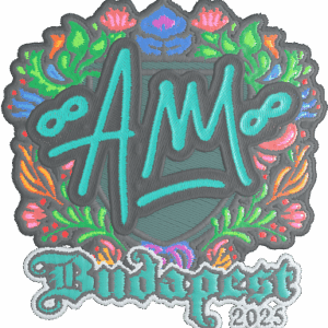 Sticker | AW (Embroidered) | Budapest 2025