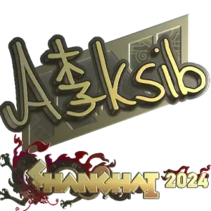 Sticker | Aleksib (Gold) | Shanghai 2024