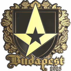 Sticker | Astralis (Gold) | Budapest 2025