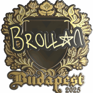 Sticker | Brollan (Gold) | Budapest 2025