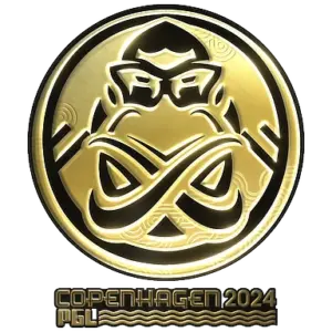 Sticker | ENCE (Gold) | Copenhagen 2024