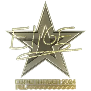 Sticker | EliGE (Gold) | Copenhagen 2024