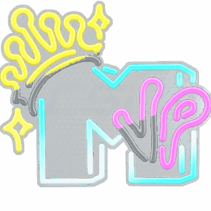 Sticker | Neon MVP (Lenticular)