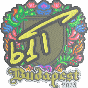 Sticker | b1t (Embroidered) | Budapest 2025