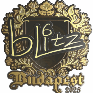 Sticker | bLitz (Gold) | Budapest 2025