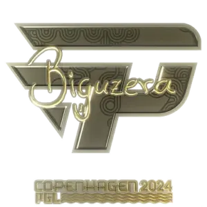 Sticker | biguzera (Gold) | Copenhagen 2024