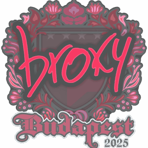 Sticker | broky | Budapest 2025